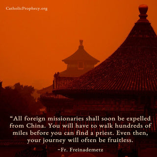 Prophecy of Fr. Freinademetz - Catholic Gifts