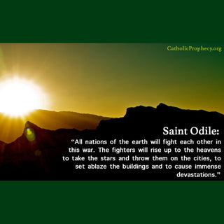 The Prophecy of Saint Odile - Catholic Gifts