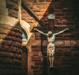 Jesus Christ on cross decor
