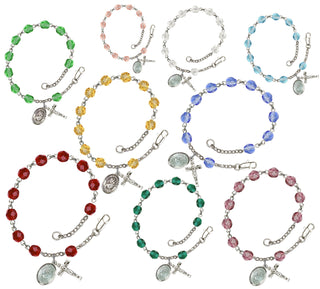 Patron Saint Rosary Bracelets