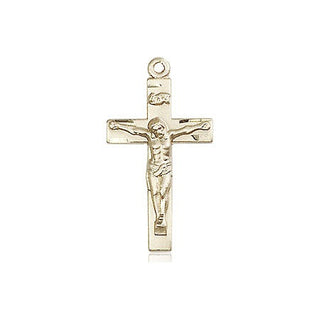 14kt Gold Filled Crucifix Medal