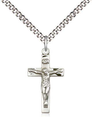 Pewter Crucifix Medal Religious Jewelry