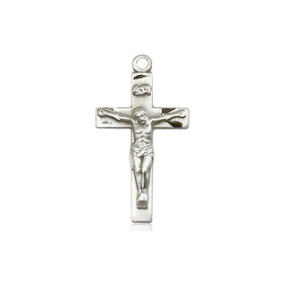 Sterling Silver Crucifix Medal