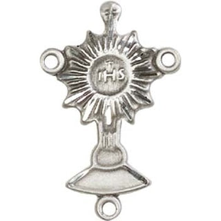 Silver Plate Monstrance Rosary Center Rosary Center
