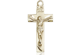 14kt Gold Filled Crucifix Medal