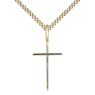 14kt Gold Filled Cross Medal Religious Jewelry