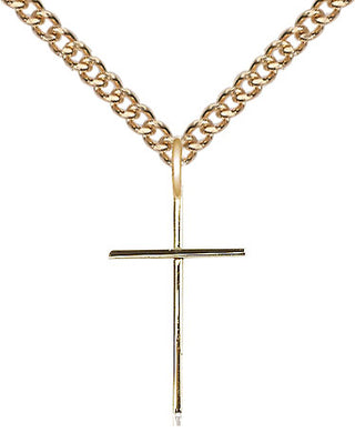 14kt Gold Filled Cross Medal Religious Jewelry