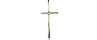 14kt Gold Filled Cross Medal