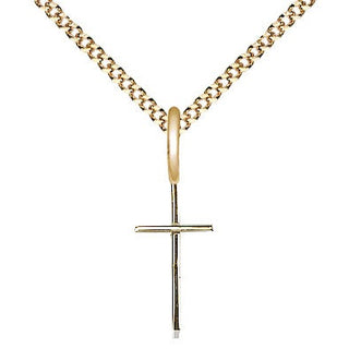 14kt Gold Filled Cross Medal Religious and Catholic Jewelry