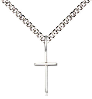 Sterling Silver Cross Medal Religious and Catholic Jewelry