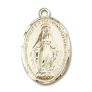 14kt Gold Filled Miraculous Medal
