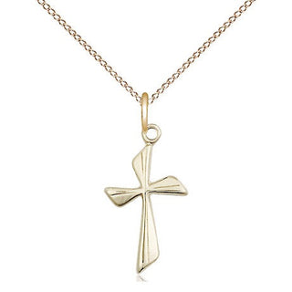 14kt Gold Filled Cross Medal Religious Jewelry