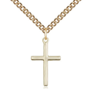 14kt Gold Cross Medal