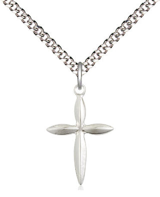 Sterling Silver Cross Medal Religious Jewelry