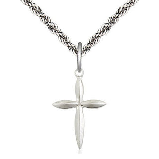 Sterling Silver Cross Medal Religious Jewelry