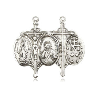 Sterling Silver Novena Medal