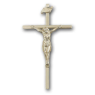 14K Gold Crucifix Pendant