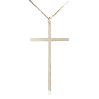 14kt Gold Filled Cross Medal Catholic Jewelry