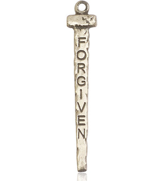 14kt Gold Filled Forgiven Nail Medal