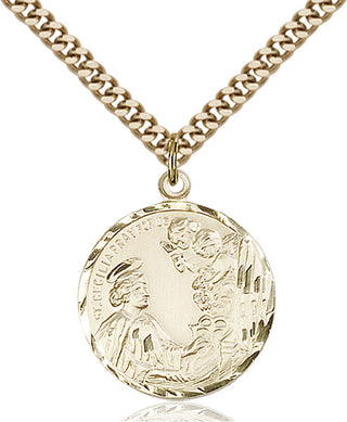 Gold-Filled St. Cecilia Pendant