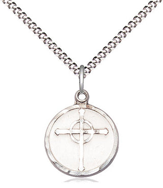 Sterling Silver Episcopal Cross Medal Religious and Catholic Jewelry