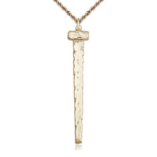 14kt Gold Nail Medal