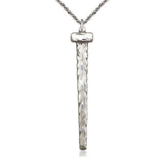Sterling Silver Nail Medal Catholic Jewelry