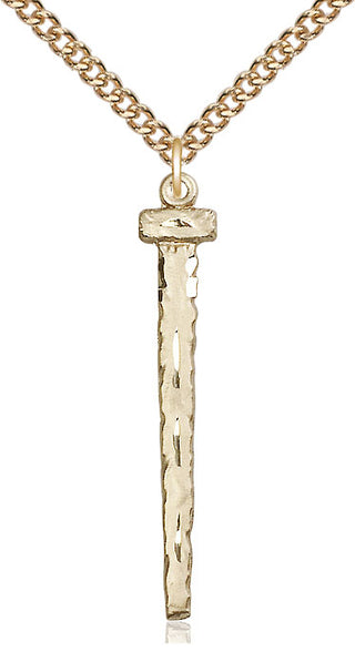 14kt Gold Nail Medal