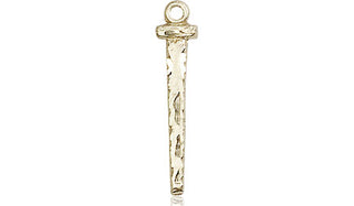 14kt Gold Filled Nail Medal