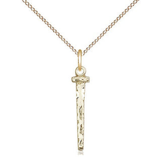 14kt Gold Nail Medal