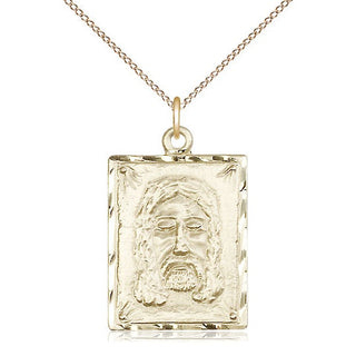 14kt Gold Filled Holy Face Medal Catholic Jewelry