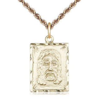 14kt Gold Filled Holy Face Medal Catholic Jewelry