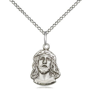 Sterling Silver Ecce Homo Medal Religious and Catholic Jewelry
