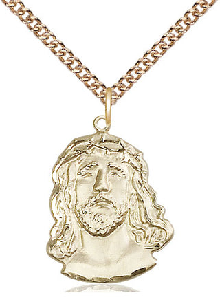 14kt Gold Filled Ecce Homo Medal Religious Jewelry