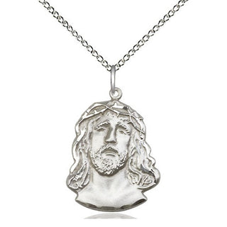 Sterling Silver Ecce Homo Medal Religious Jewelry