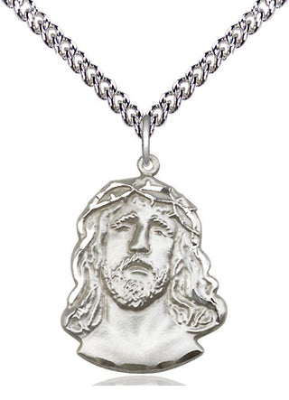 Sterling Silver Ecce Homo Medal Religious Jewelry
