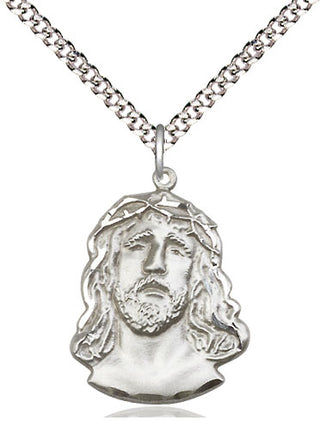 Sterling Silver Ecce Homo Medal Religious Jewelry