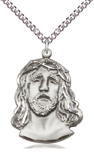 Sterling Silver Ecce Homo Medal Catholic Jewelry