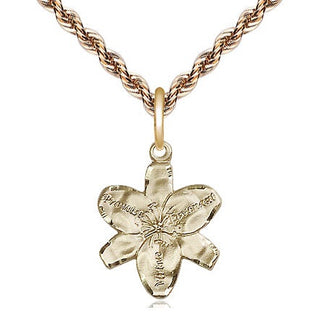 14kt Gold Filled Chastity Medal Religious Jewelry