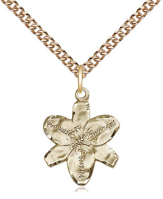 14kt Gold Chastity Medal