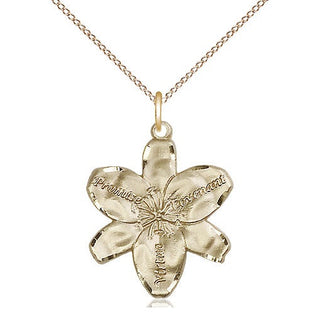 14kt Gold Chastity Medal