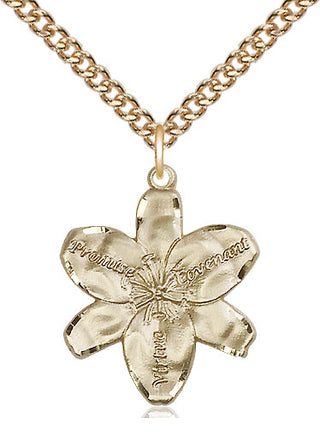 14kt Gold Chastity Medal