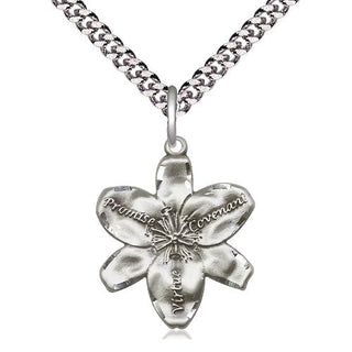 Sterling Silver Chastity Medal Catholic Jewelry