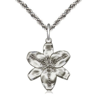 Sterling Silver Chastity Medal Catholic Jewelry