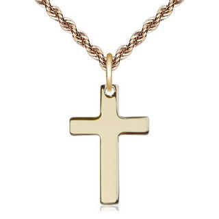 14kt Gold Filled Cross Medal Religious Jewelry