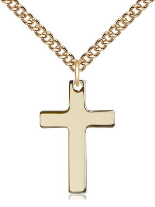 14kt Gold Cross Medal