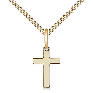 14kt Gold Filled Cross Medal Religious and Catholic Jewelry