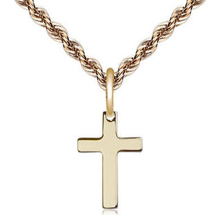 14kt Gold Cross Medal