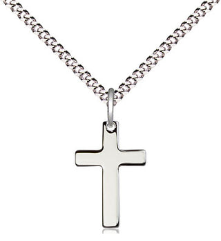 Sterling Silver Cross Medal Religious and Catholic Jewelry