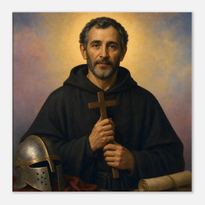 St. Obitius - Devotional Canvas